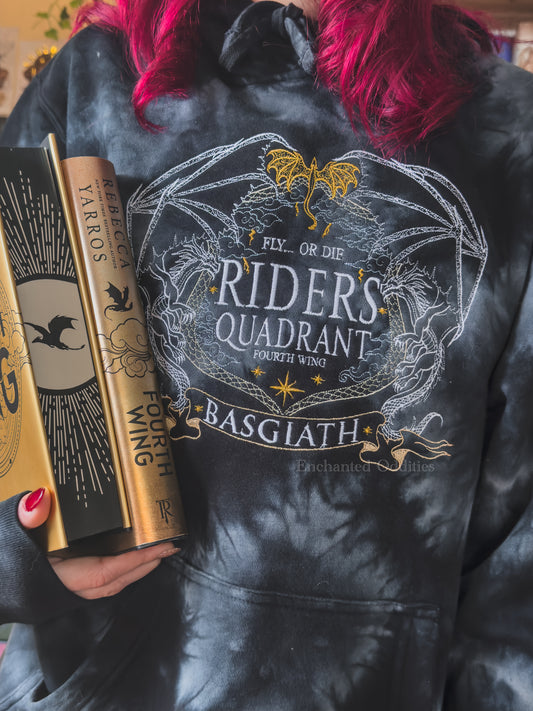 Riders Quadrant Premium Tie Dye Hoodie