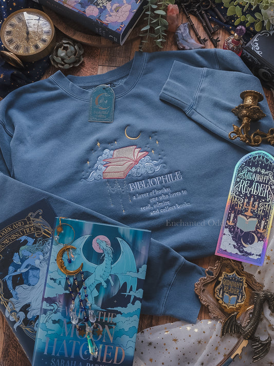 Bibliophile crewneck