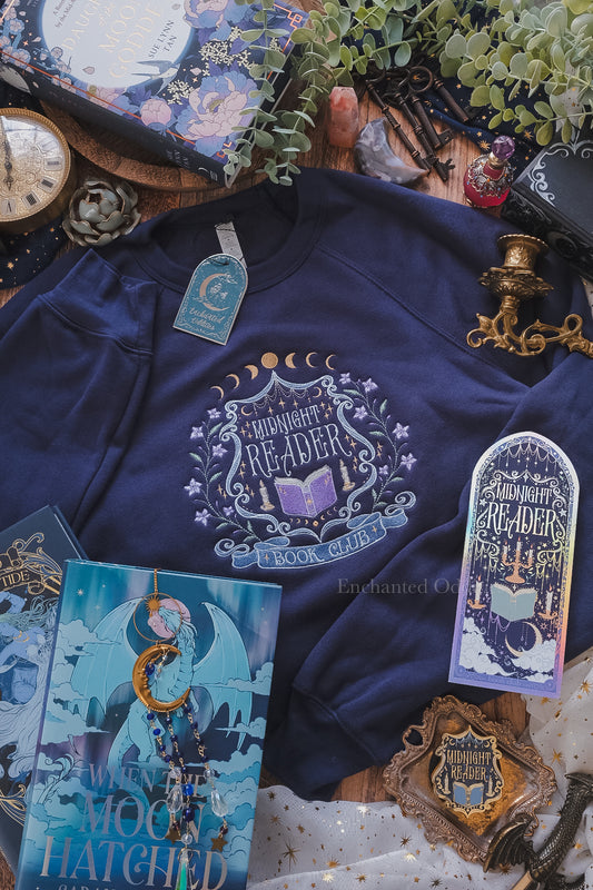 Midnight Reader crewneck