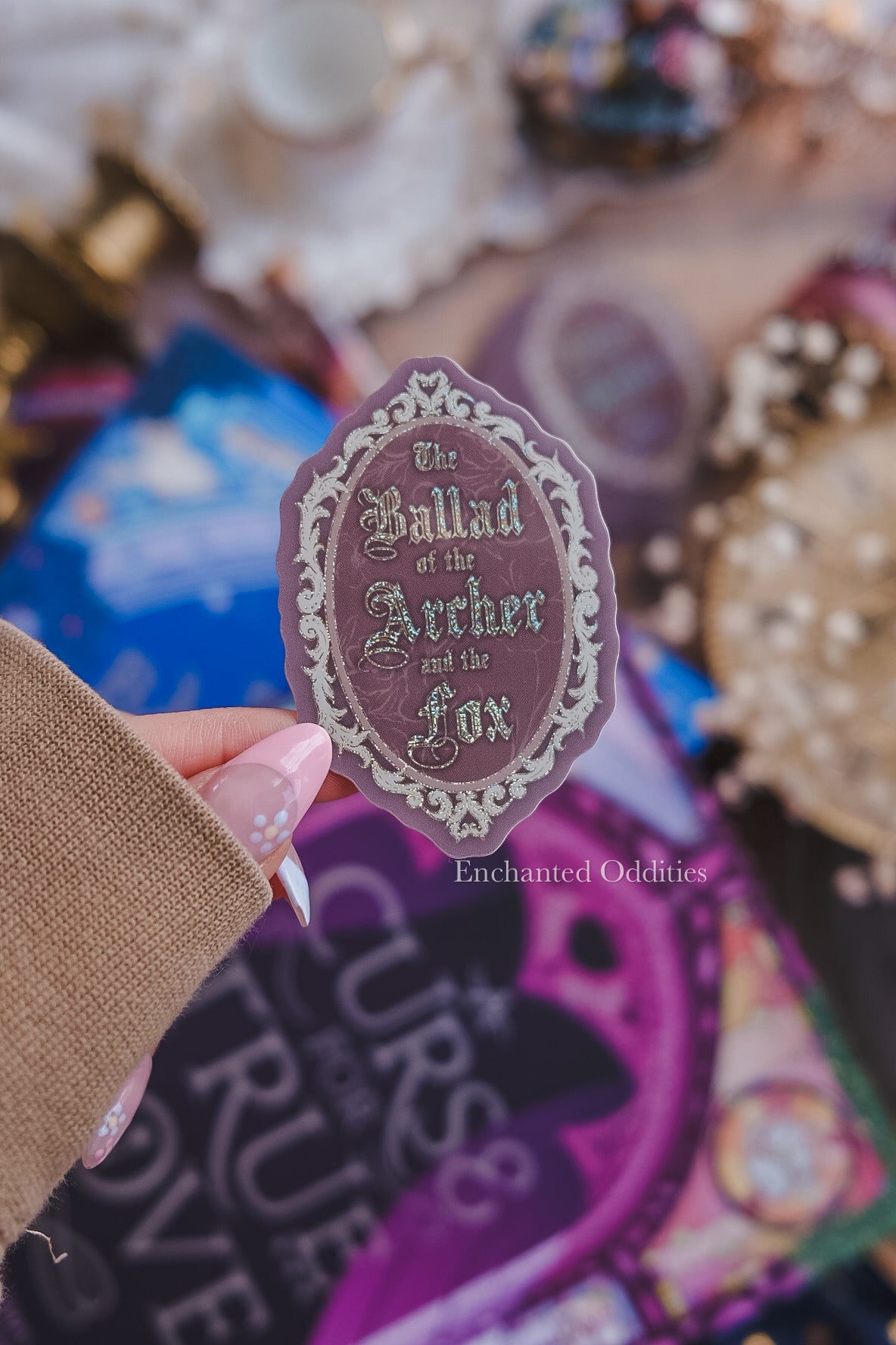 The Ballad Glitter Sticker