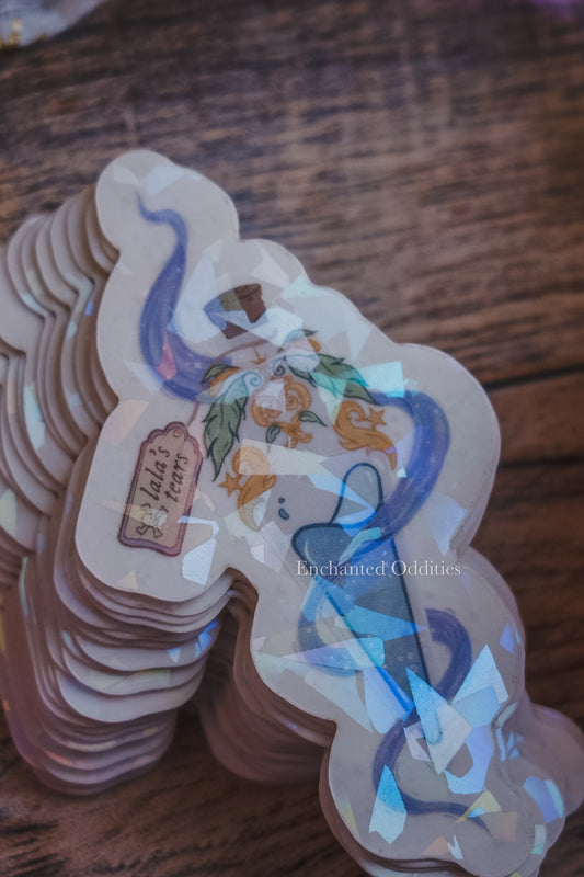 Lala's Tears Clear Sticker