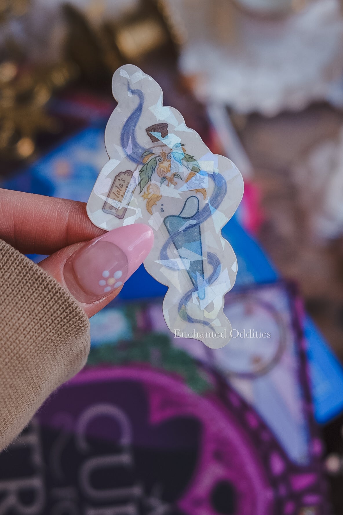 Lala's Tears Clear Sticker