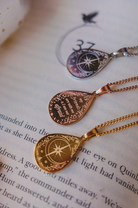 My Friends Are With Me necklace