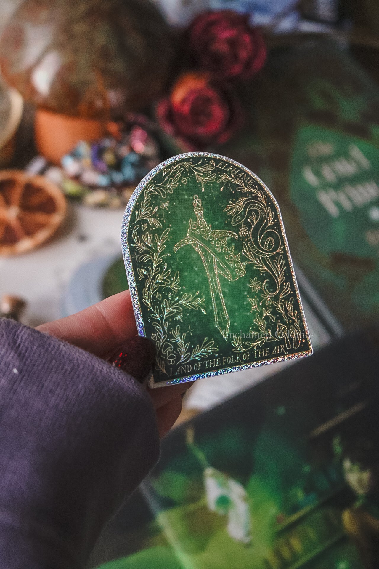 Autocollant Folk of the Air Glitter