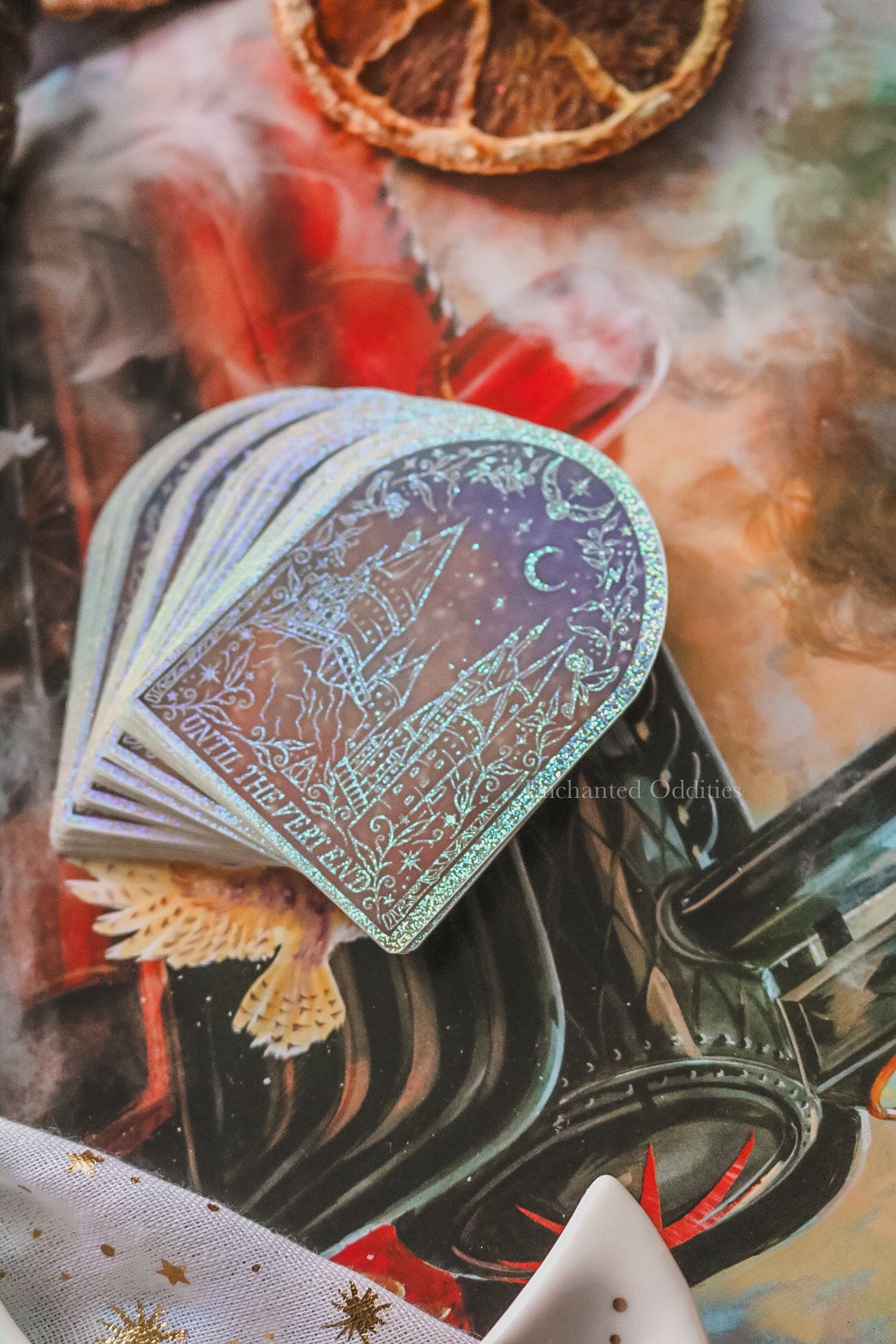 Until the End Glitter sticker