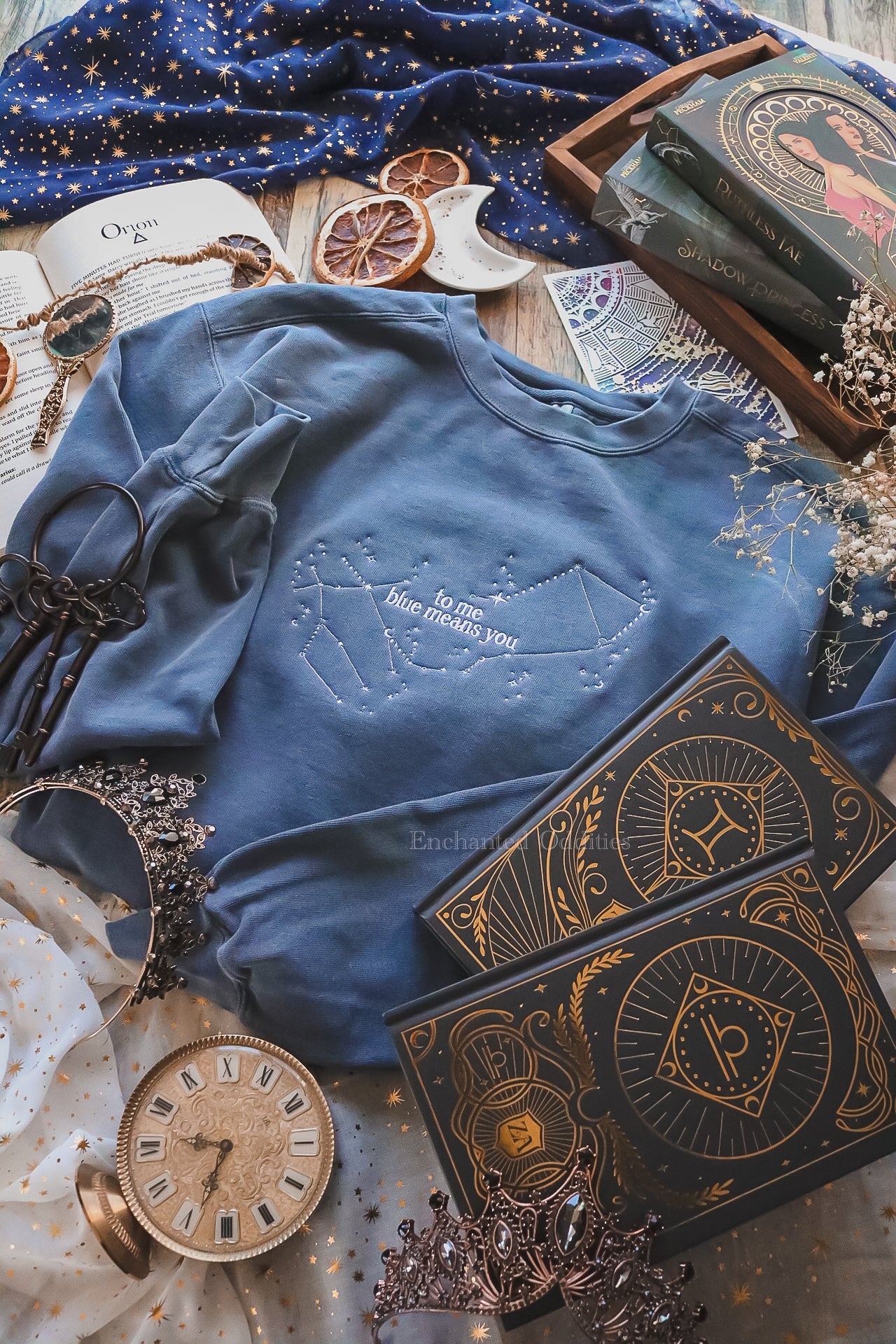 Bleu signifie que vous ras du cou