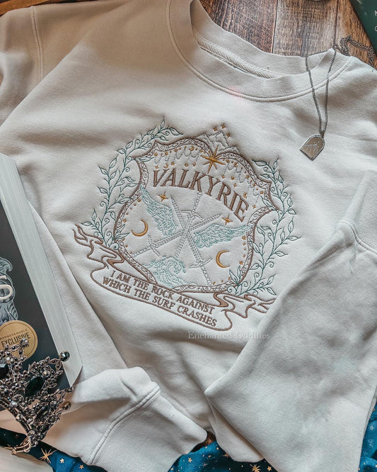 Valkyrie Crest Premium Crewneck