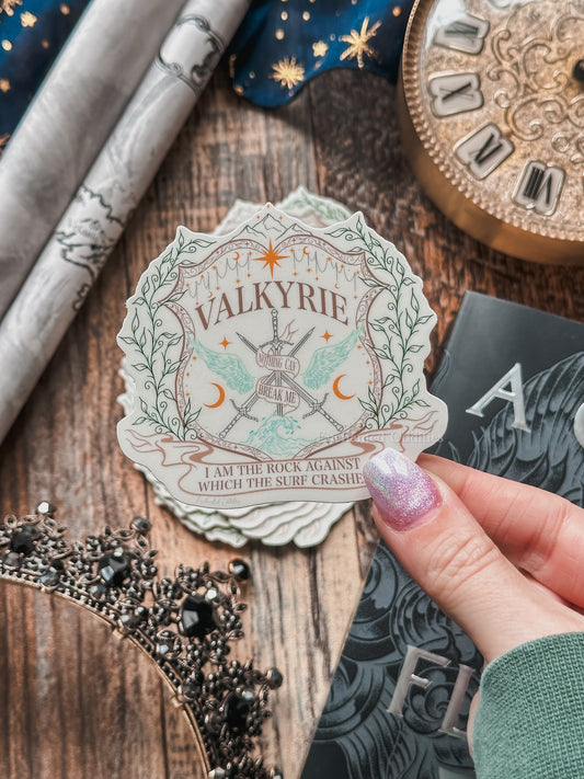 Valkyrie Crest sticker