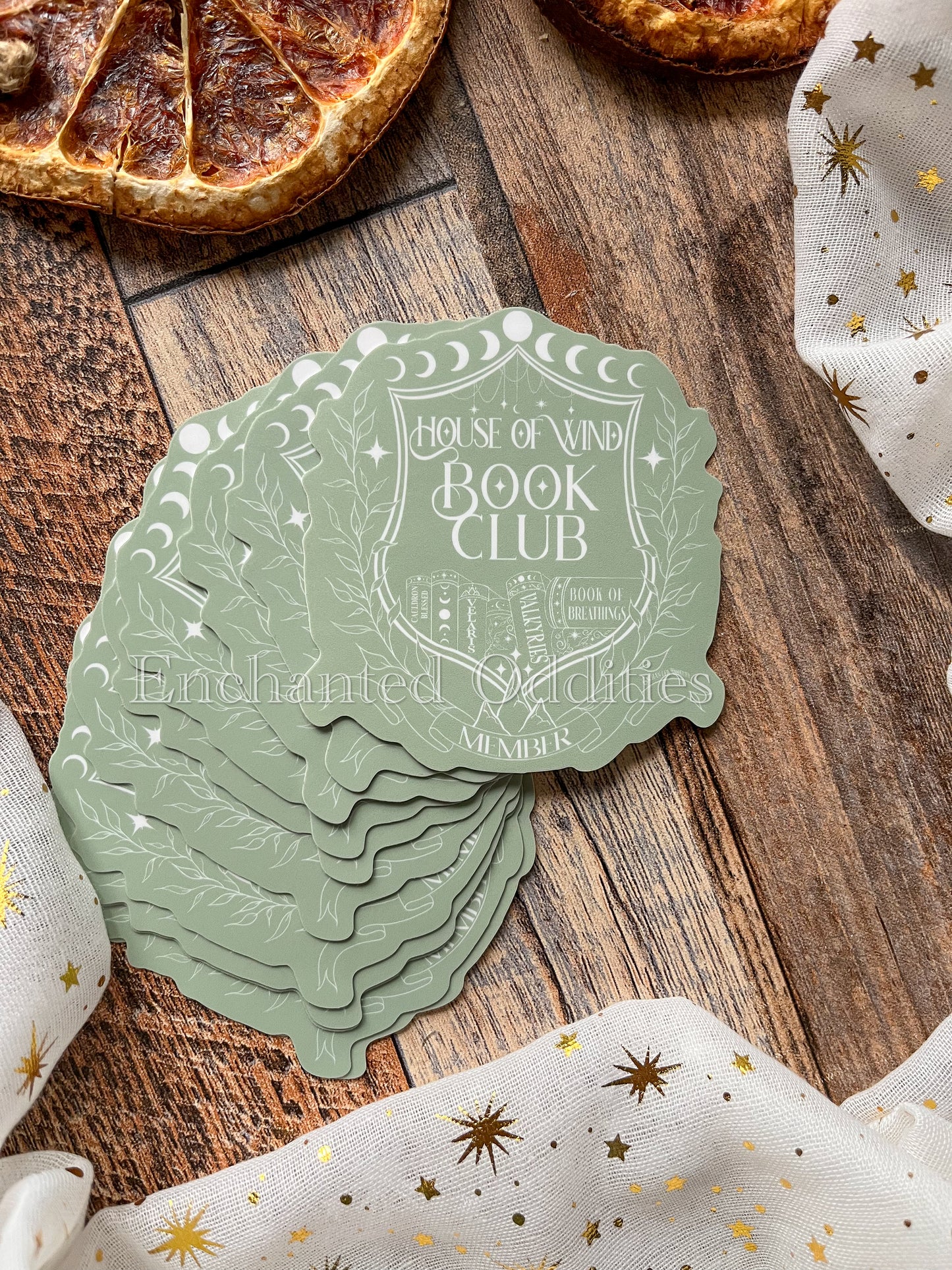House of Wind BookClub crest sticker