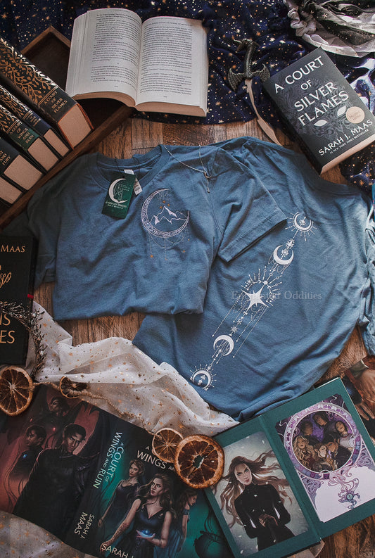 Lady of the Night Embroidered tee