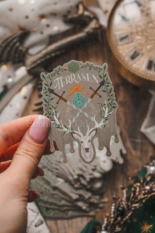 Terrasen Crest sticker