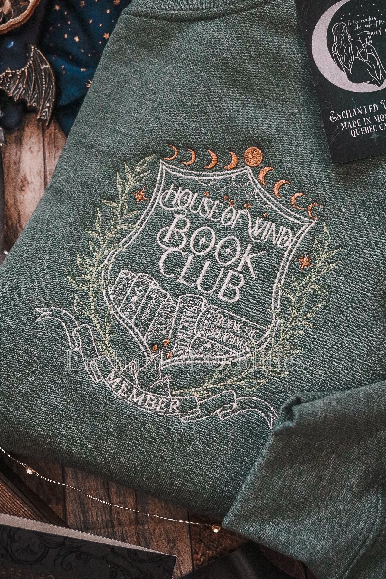 Sage House of Wind Bookclub crewneck