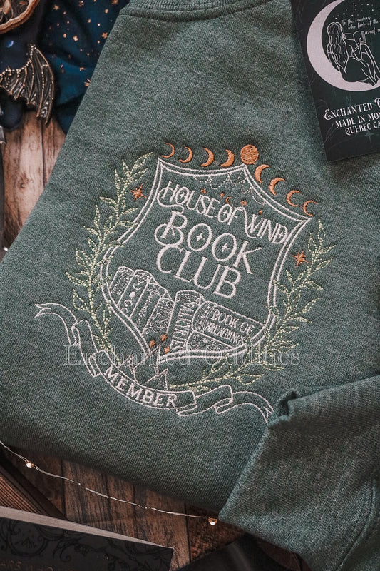 Sage House of Wind Bookclub crewneck