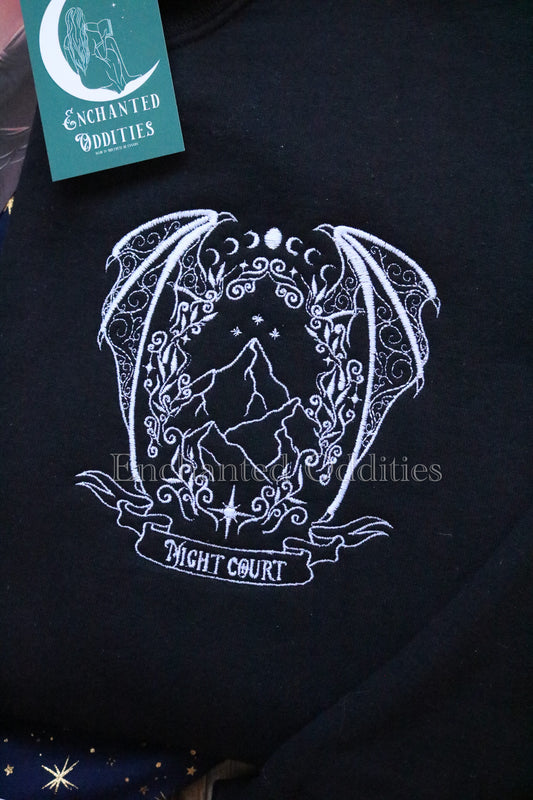 Night Court Crest crewneck