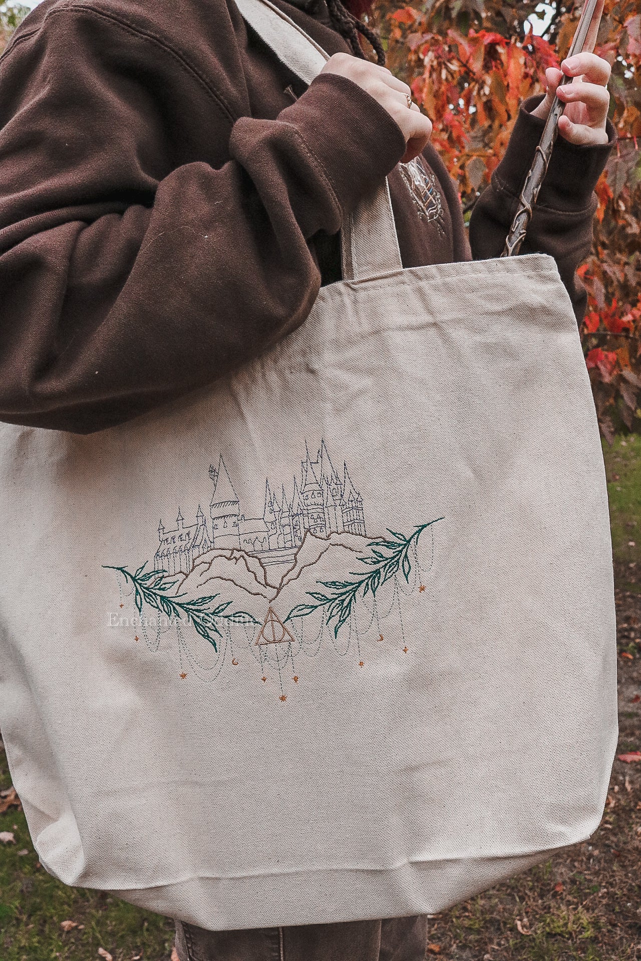 Enchanted Castle Tote Bag