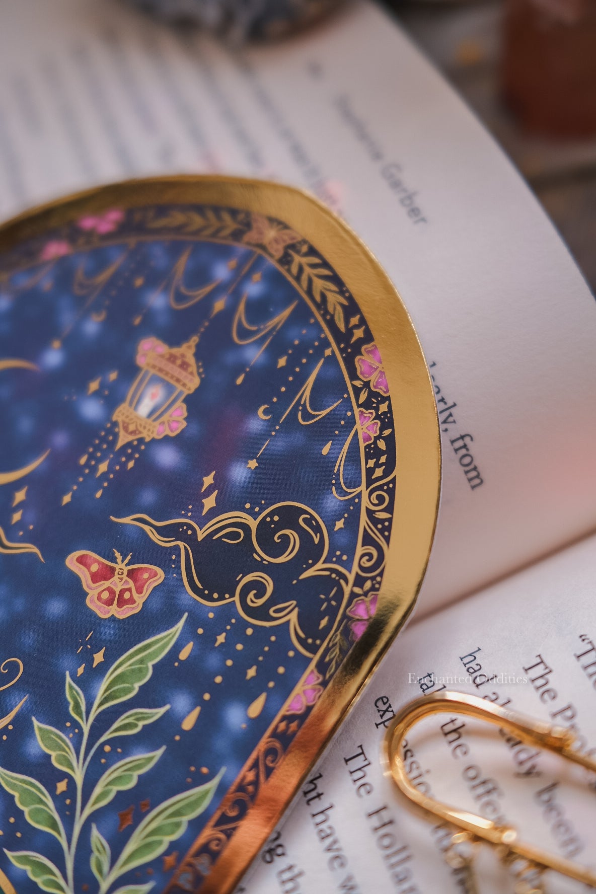 Enchanted Moth Bookmark
