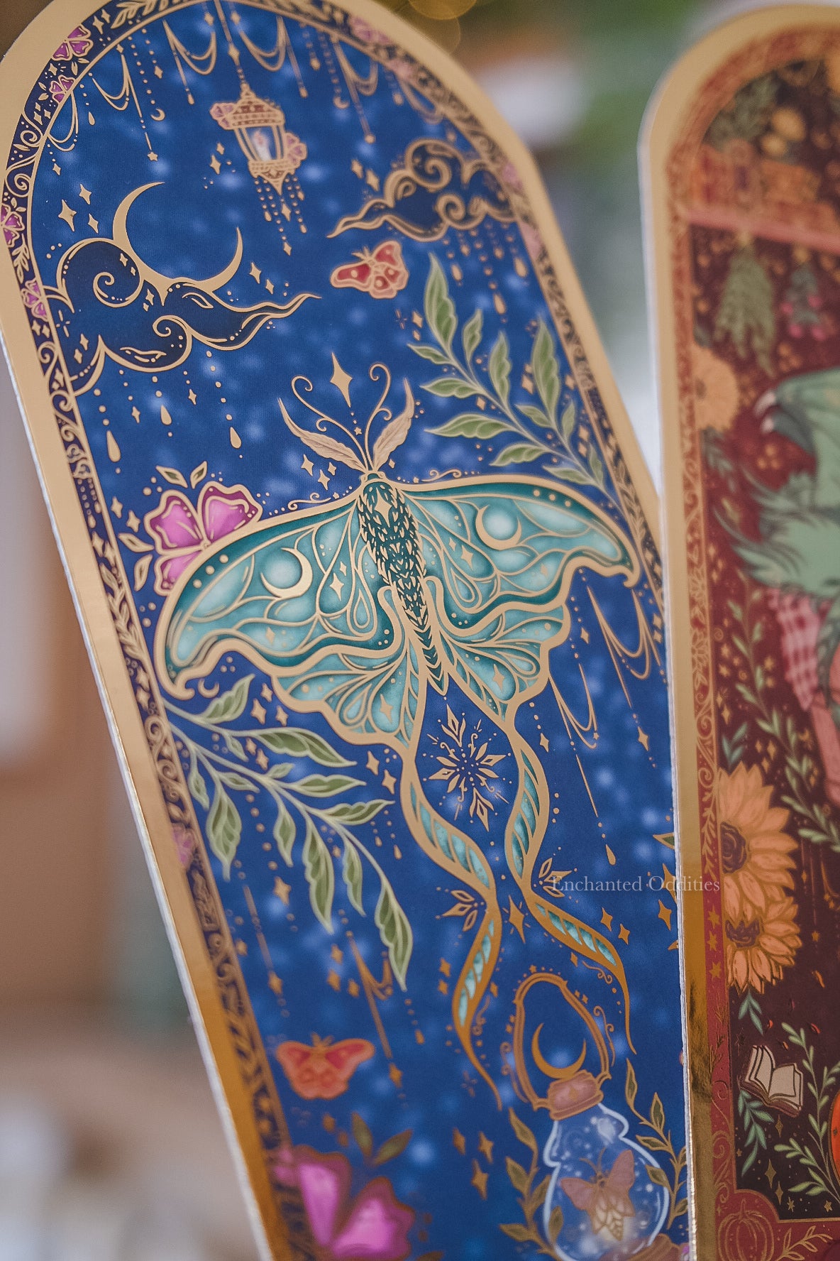Enchanted Moth Bookmark
