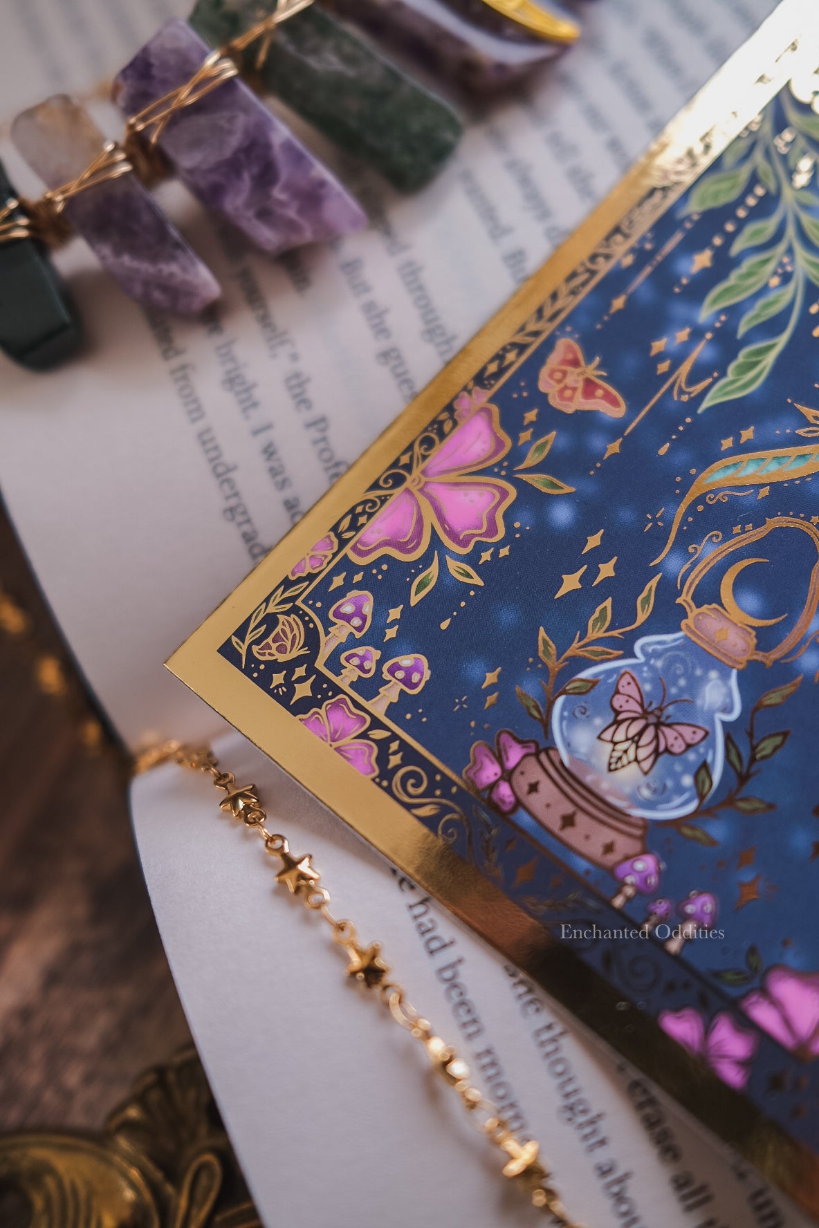 Enchanted Moth Bookmark