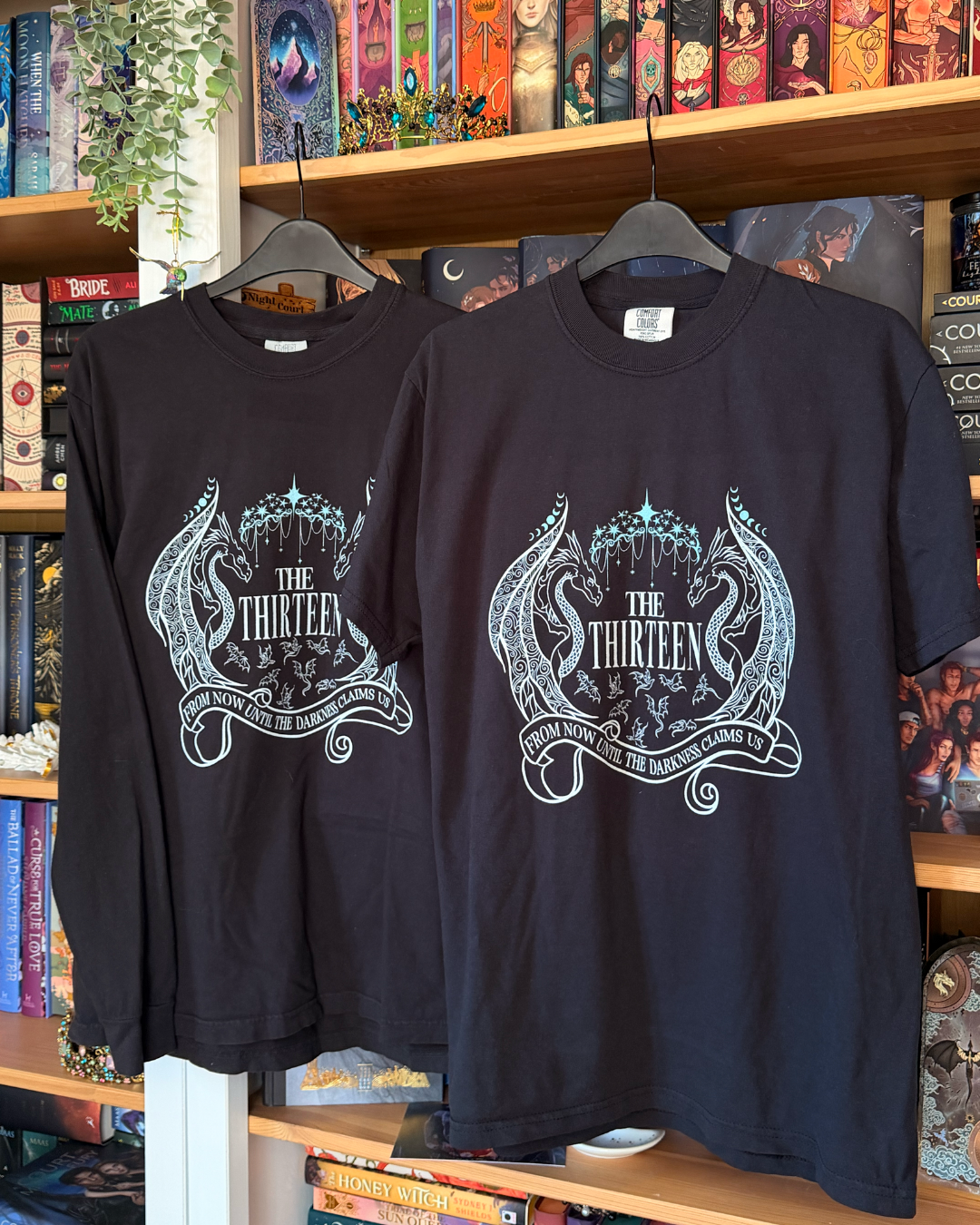 *imperfect* Thirteen Crest printed tees