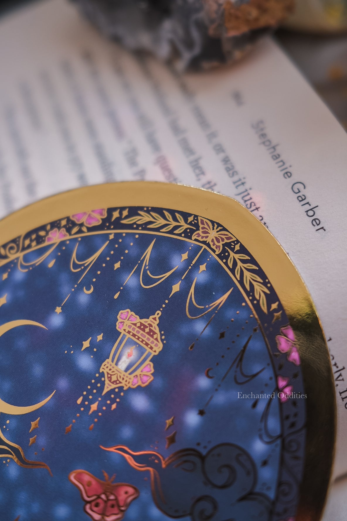 Enchanted Moth Bookmark