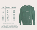 Protect the People Embroidered crewneck