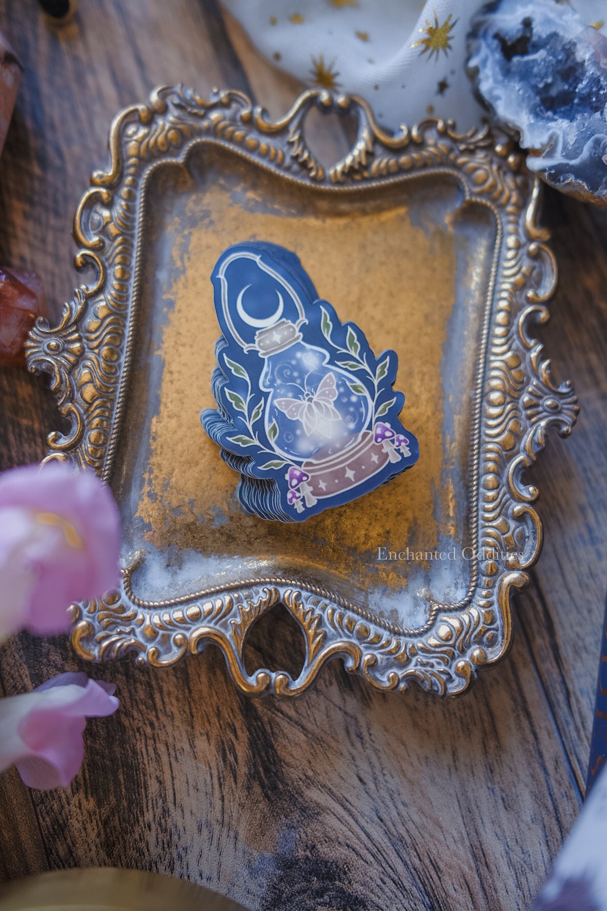 Firefly Lantern Sticker