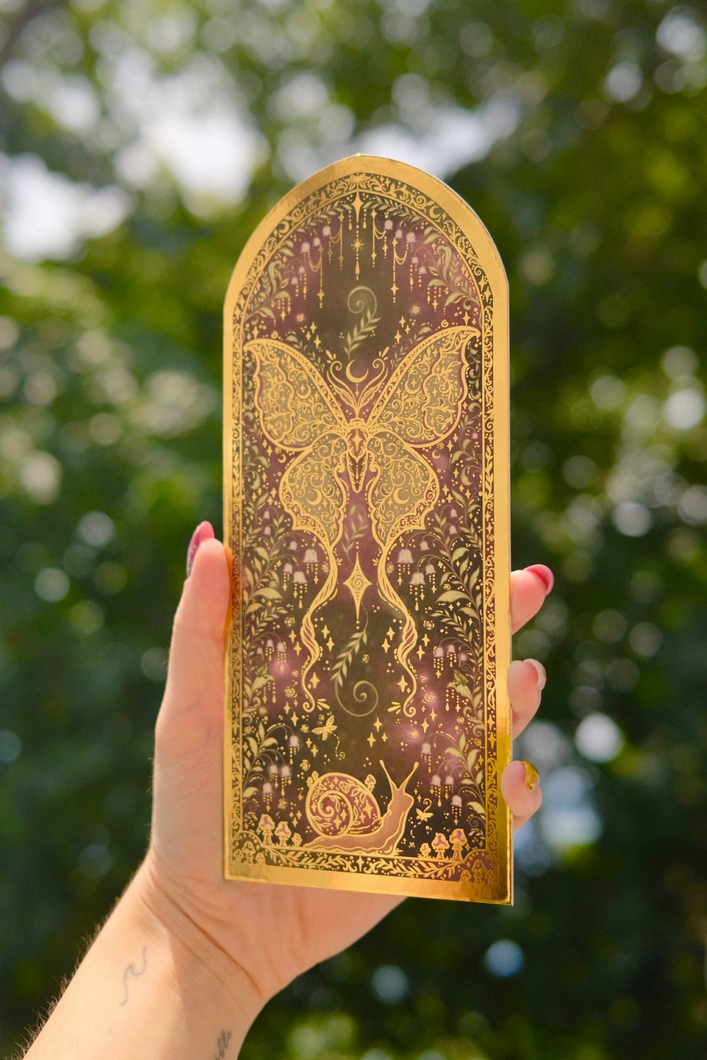 Secret Garden Bookmark