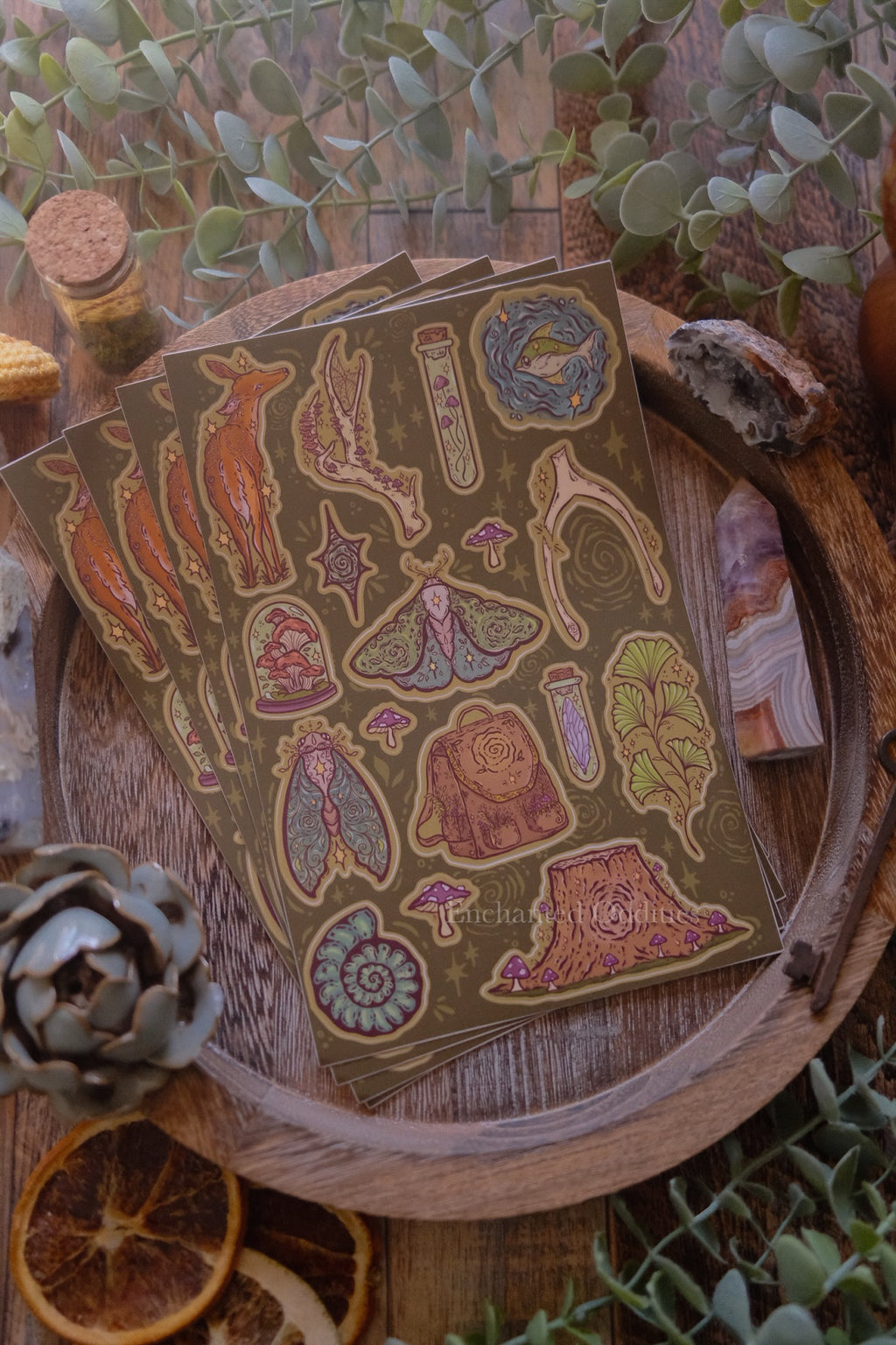 Woodland Mysteries Sticker Sheet