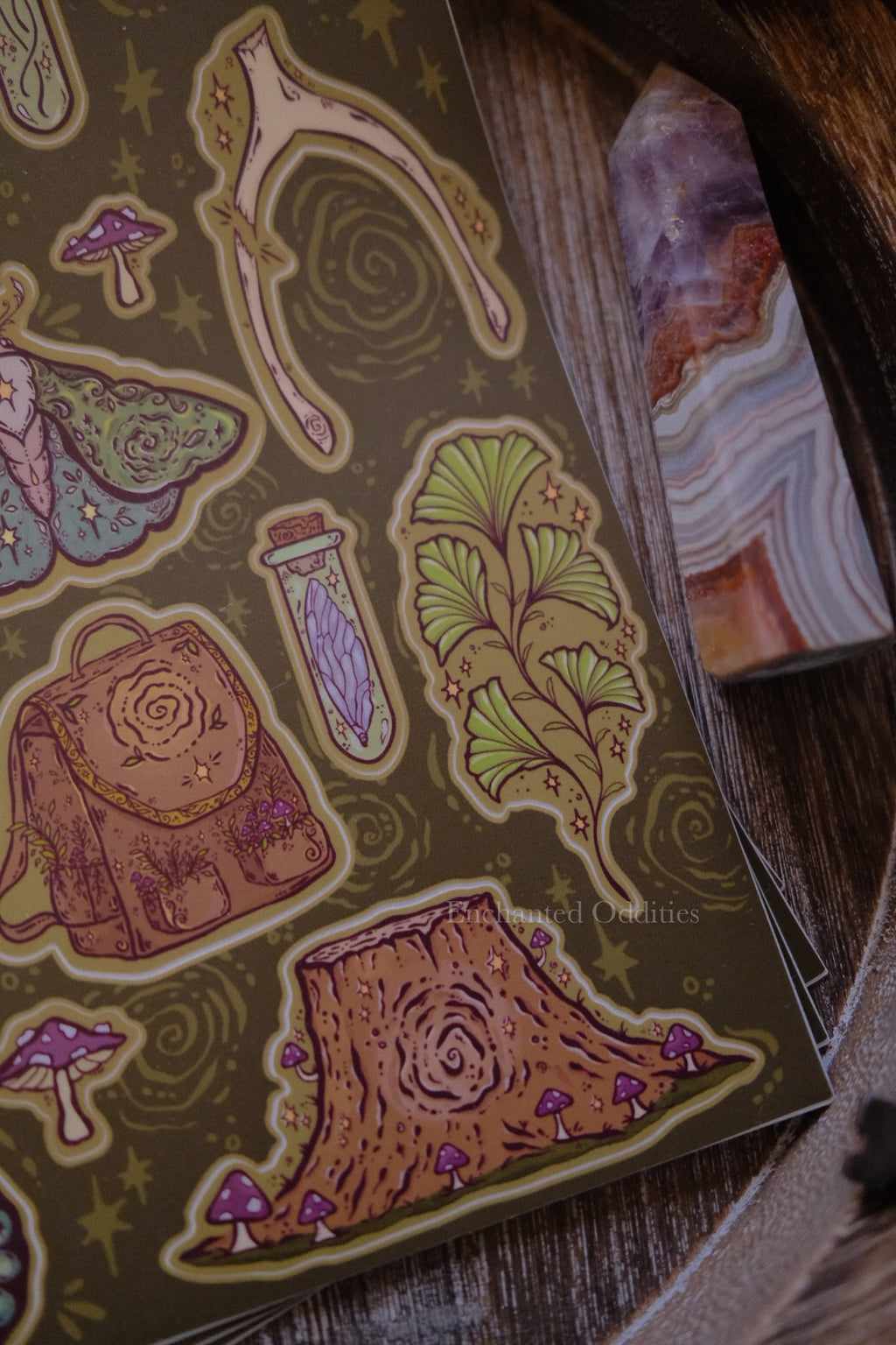 Woodland Mysteries Sticker Sheet