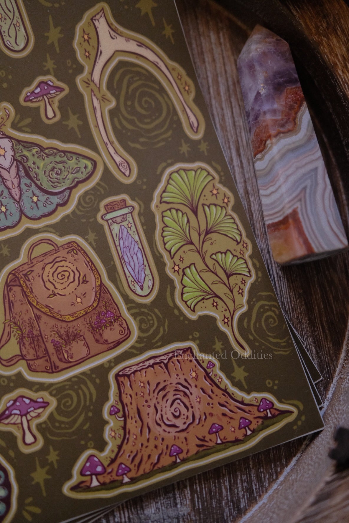 Woodland Mysteries Sticker Sheet