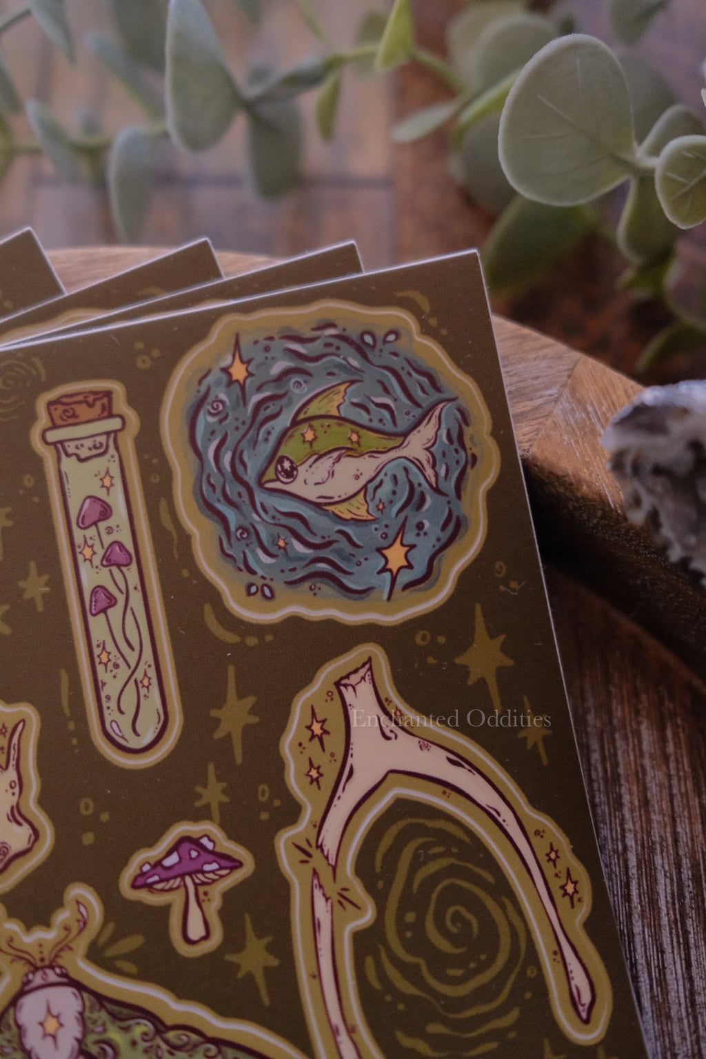 Woodland Mysteries Sticker Sheet