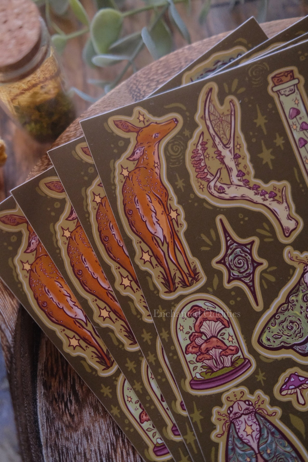 Woodland Mysteries Sticker Sheet