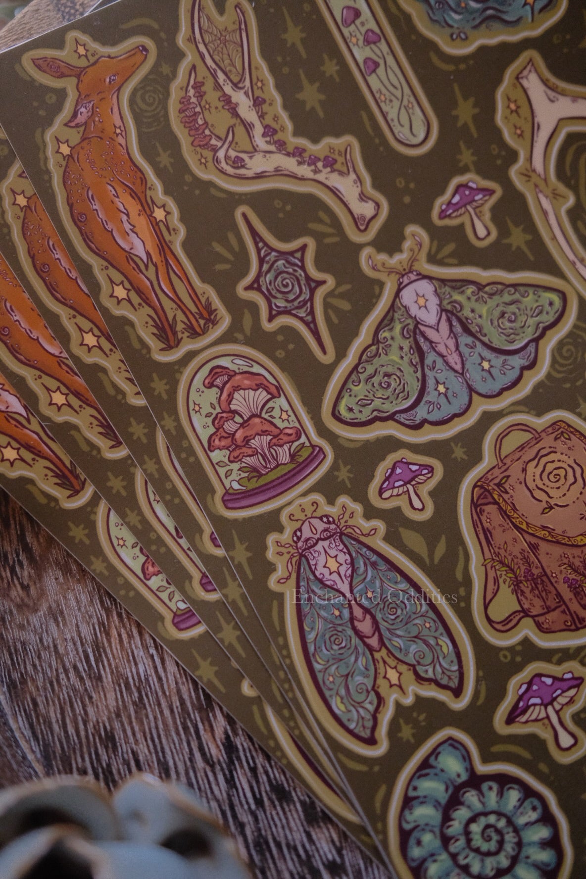 Woodland Mysteries Sticker Sheet