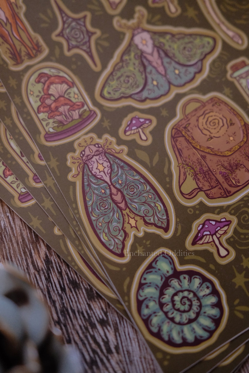 Woodland Mysteries Sticker Sheet