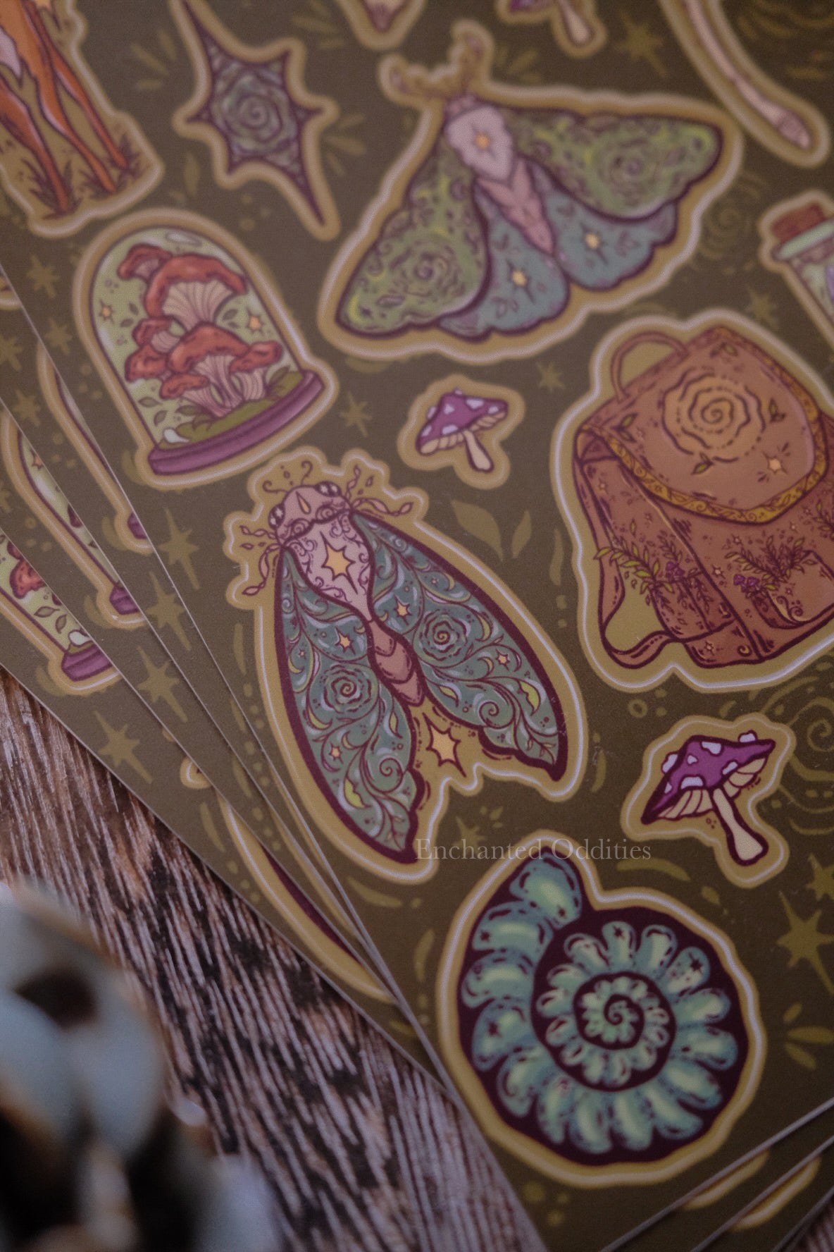 Woodland Mysteries Sticker Sheet