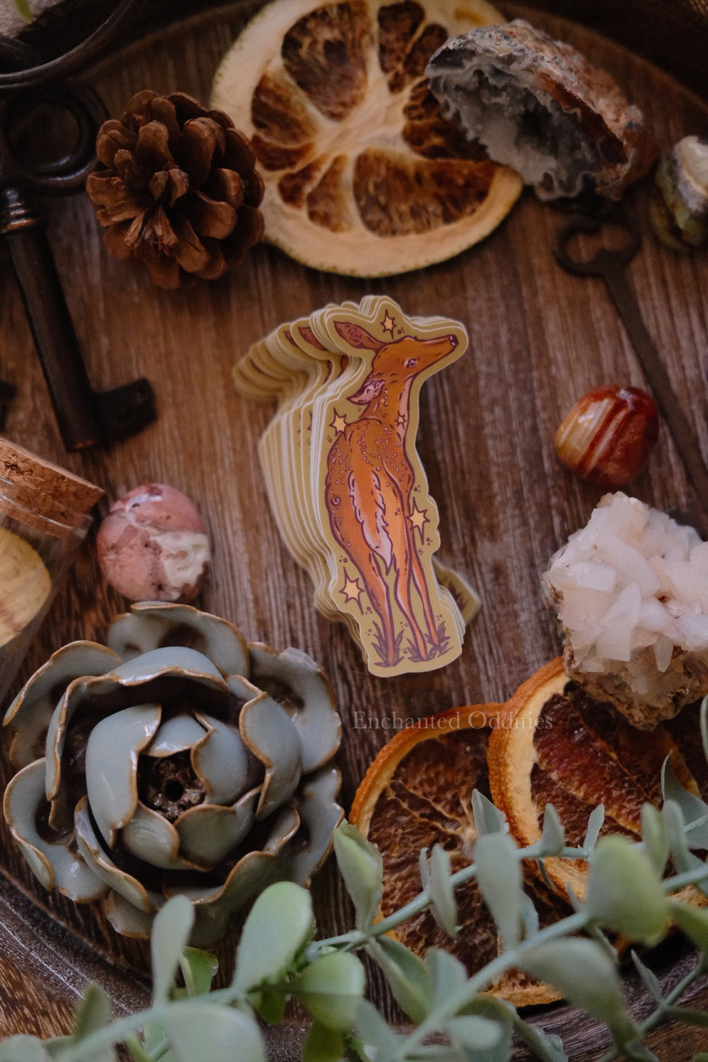 Deer sticker