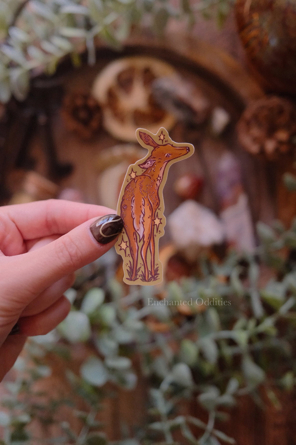 Deer sticker