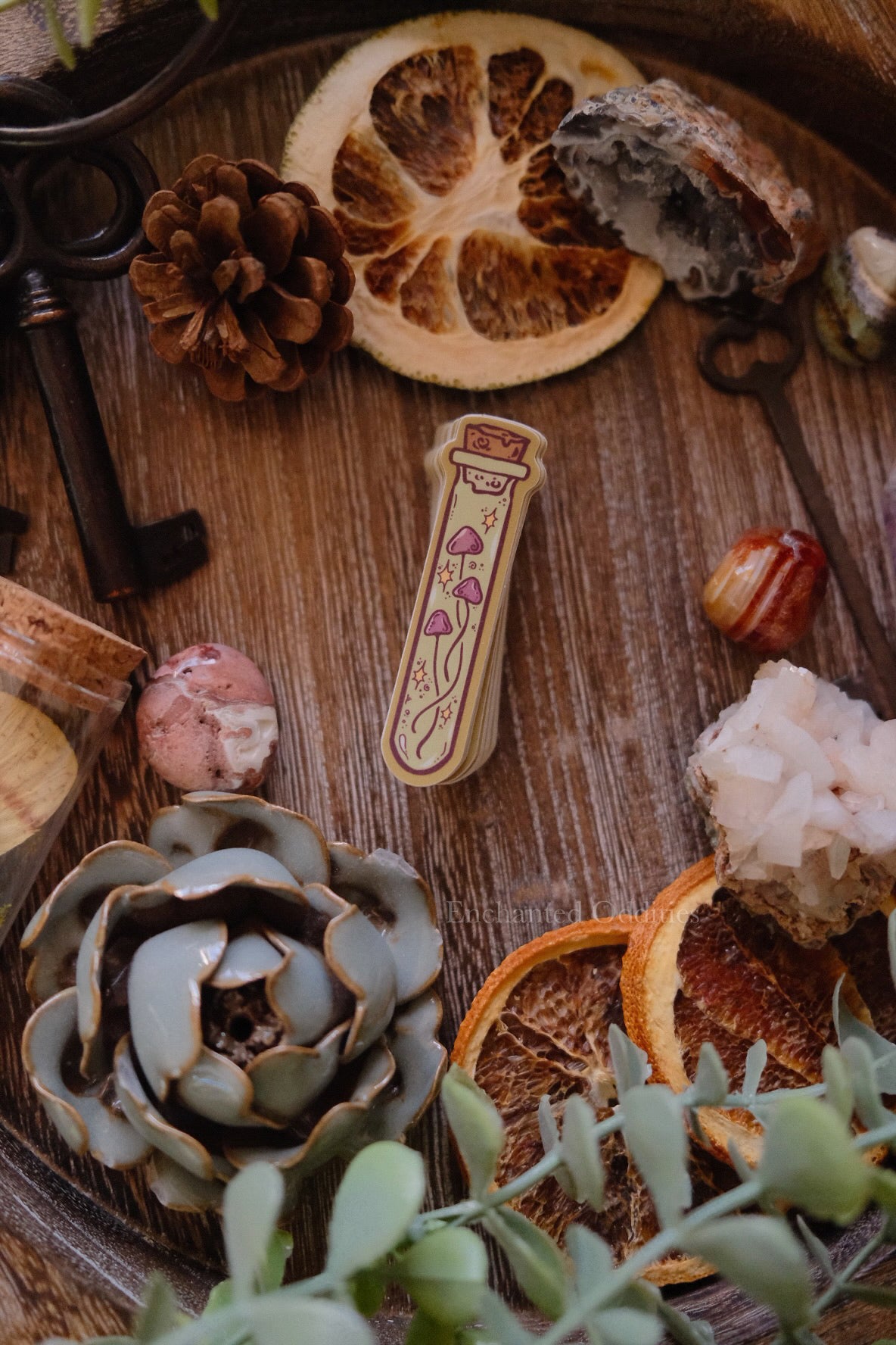 Mushroom Vial sticker