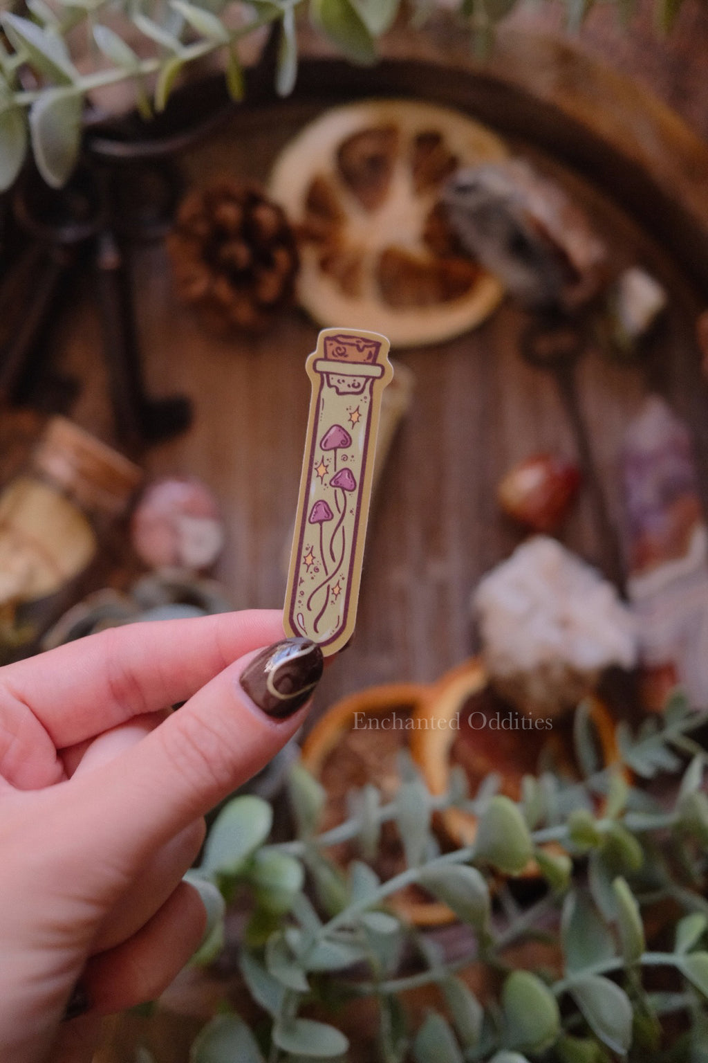 Mushroom Vial sticker