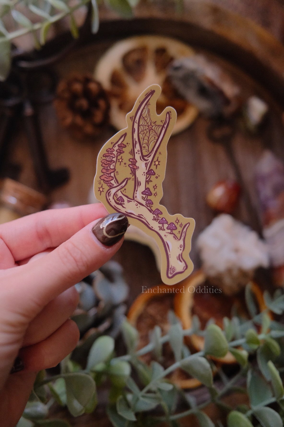 Antler sticker