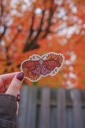 Harvest Moth sticker