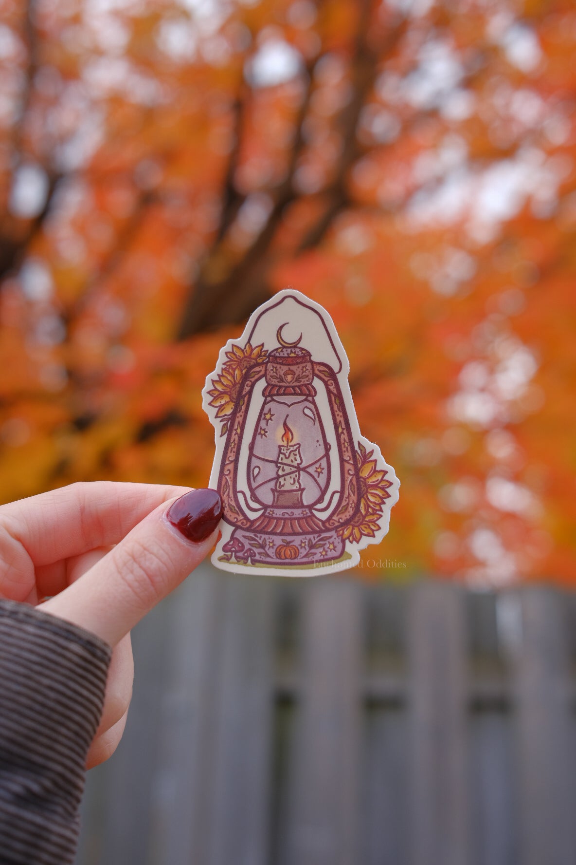 Harvest Lantern sticker