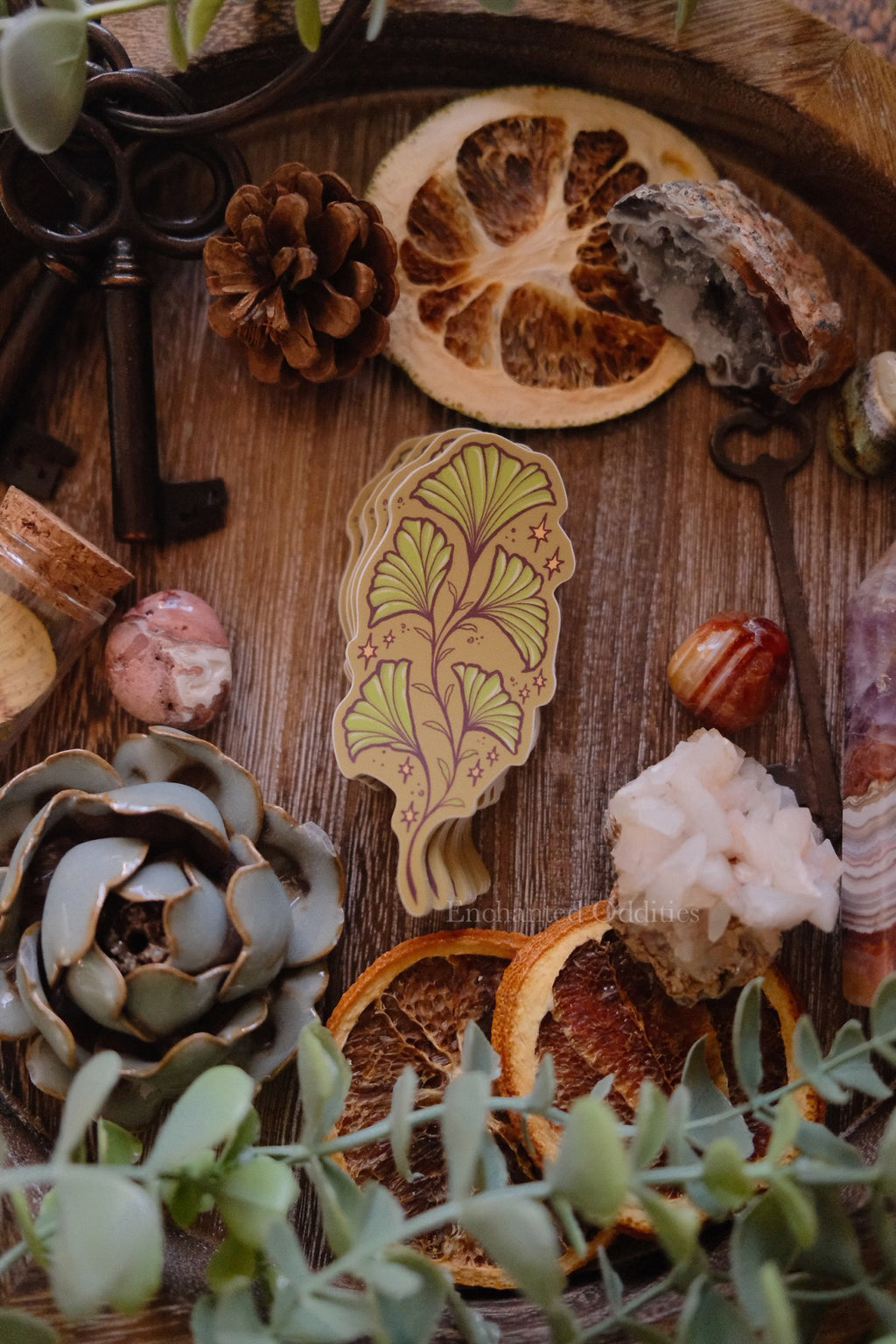 Ginkgo Leaf sticker