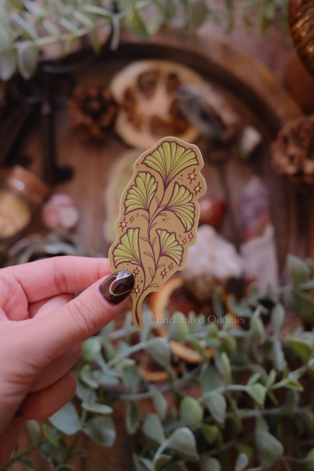 Ginkgo Leaf sticker