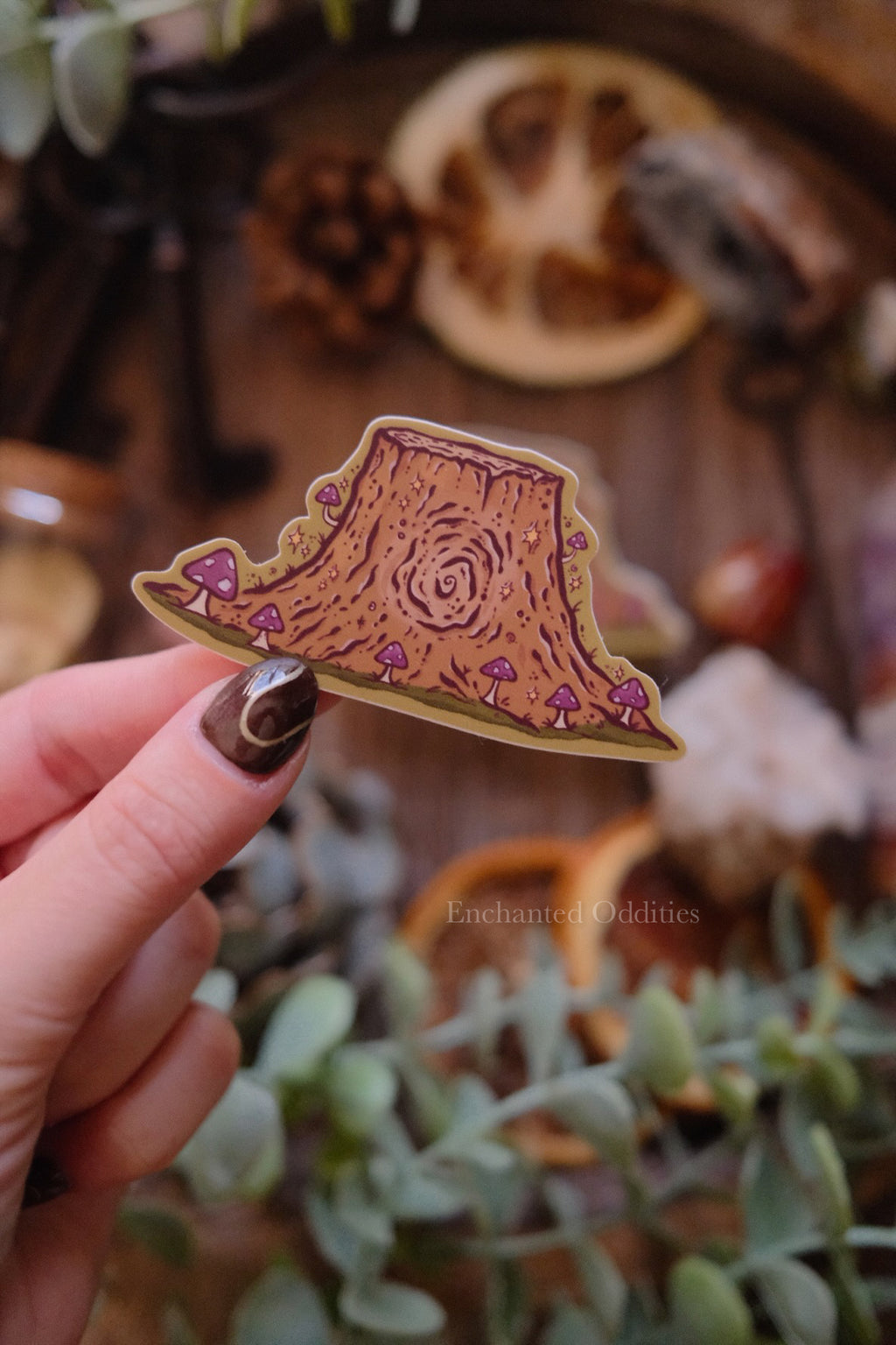 Tree Stump sticker