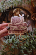 Bookish Snail Magnet