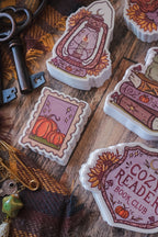 Cozy Reader Sticker Bundle