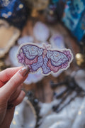 Moonlight Moth sticker