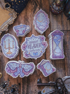 Midnight Reader Sticker Pack
