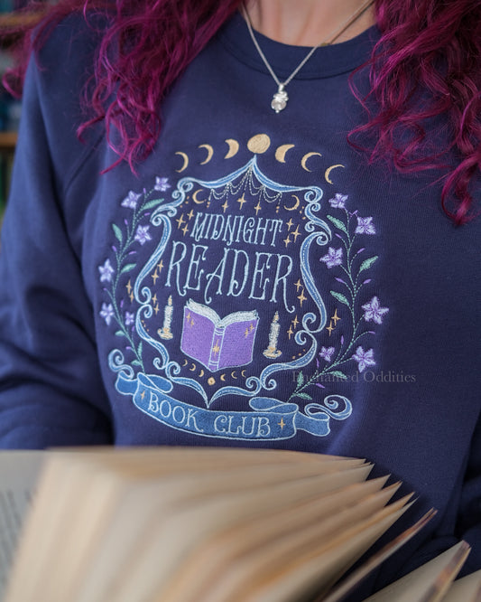 Midnight Reader crewneck